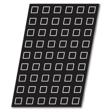 Demarle&reg; Flexipan&reg; .5 Oz Pyramid Pan with 54 Molds