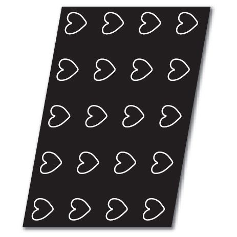 Demarle&reg; Flexipan&reg; 3 Oz Heart Pan with 20 Molds