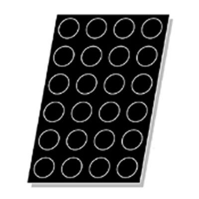 Demarle&reg; Flexipan&reg; 4 Oz Half-Sphere Pan with 24 Molds