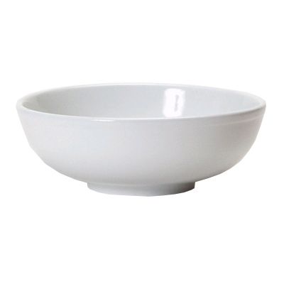 Tuxton&reg; Porcelain White 52 Oz. Menudo / Pasta / Salad Bowl