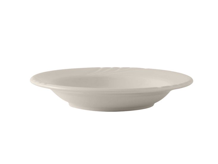 Tuxton&reg; Monterey 9 Oz. Eggshell Rim Soup Bowl