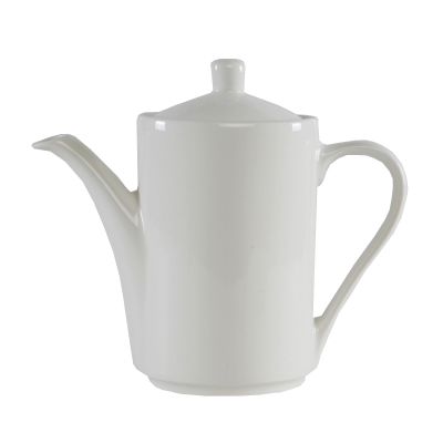 Tuxton&reg; 21 Oz. Modena AlumaTux Coffee Pot