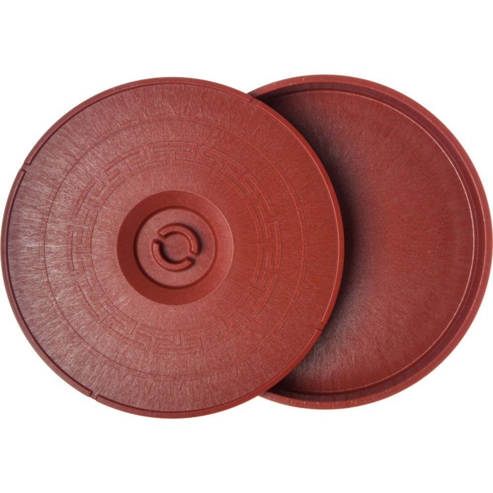 Carlisle Tortilla Server w/ Lid, Terra Cotta, 12"