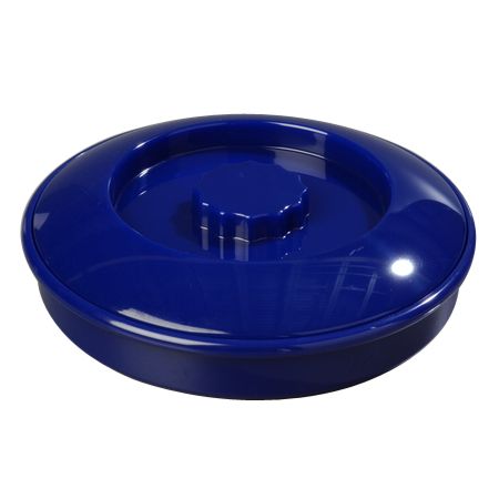 Carlisle Tortilla Server w/ Lid, Sapphire Blue, 7-1/2"