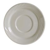 Tuxton&reg; Monterey 5-1/2" Eggshell Saucer