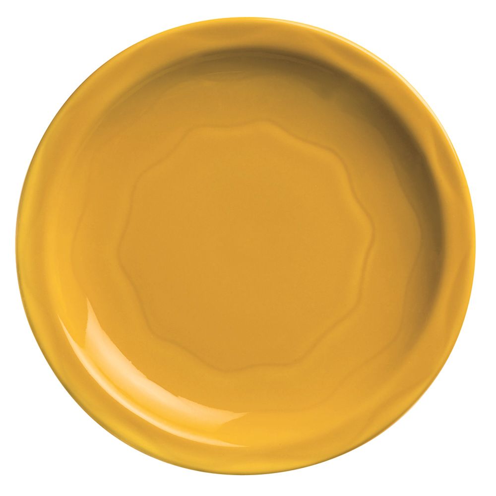 Syracuse Cantina&reg; Saffron Carved 10" Plate