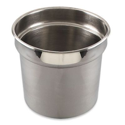 Browne S/S 7-1/8 Qt Vegetable Inset For 8-1/2" Opening
