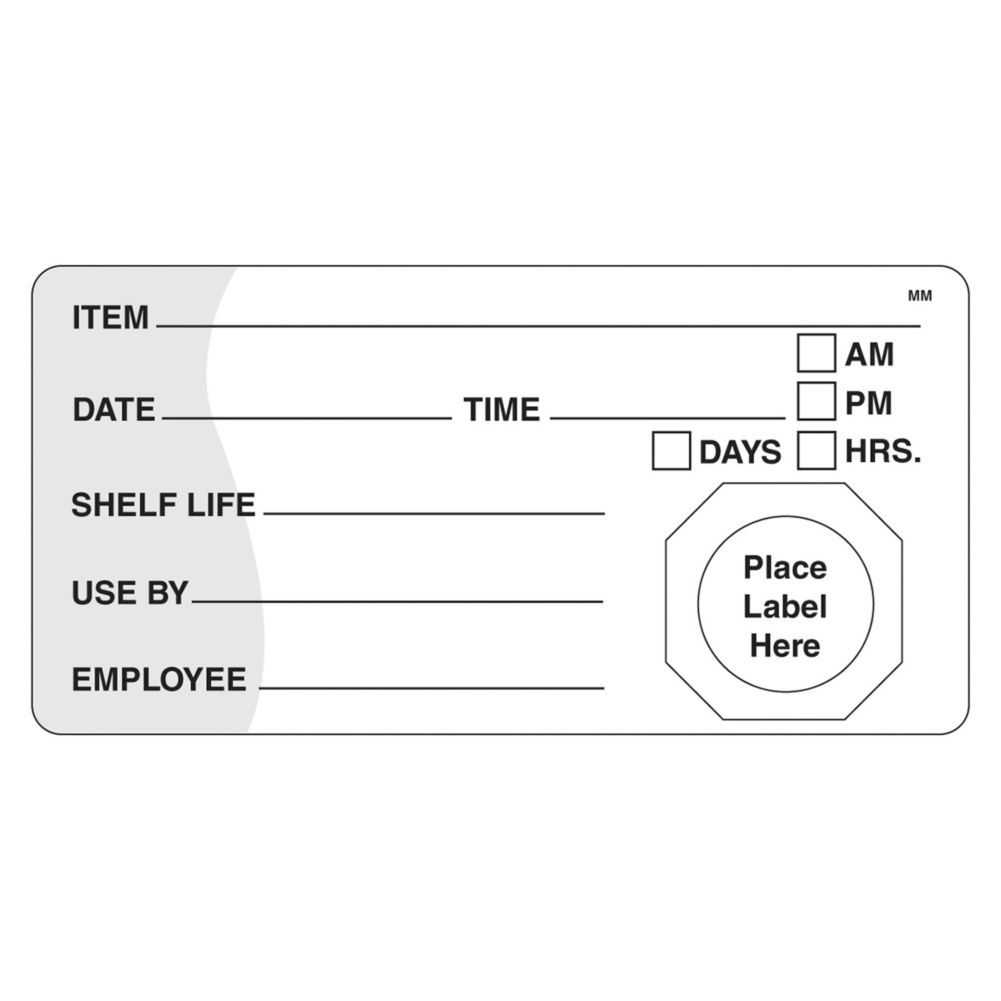 DayMark MoveMark&trade; 4 x 2 Use By / Shelf Life Label