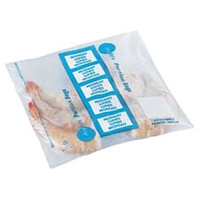 Color Coded Fold/Loose Portion Bags 7 x 7 Bags, Monday