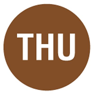 Cold Temp 3/4" Label, "Thursday", Roll/2000