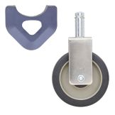Metro&reg; MetroMax iQ&reg; Polyurethane Rigid Stem Casters