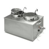 APW Wyott Full Size Food Cooker/Warmer w/Soup Pkg., CWM-2SP