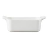 Revol&reg; USA 11-3/4 Oz. White Rectangular Baking Dish
