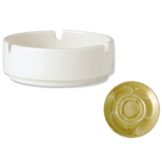 Steelite Performance Naturals Honey 4" 3-Notch Ashtray