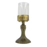 Hollowick Antique Brass Lamp Base