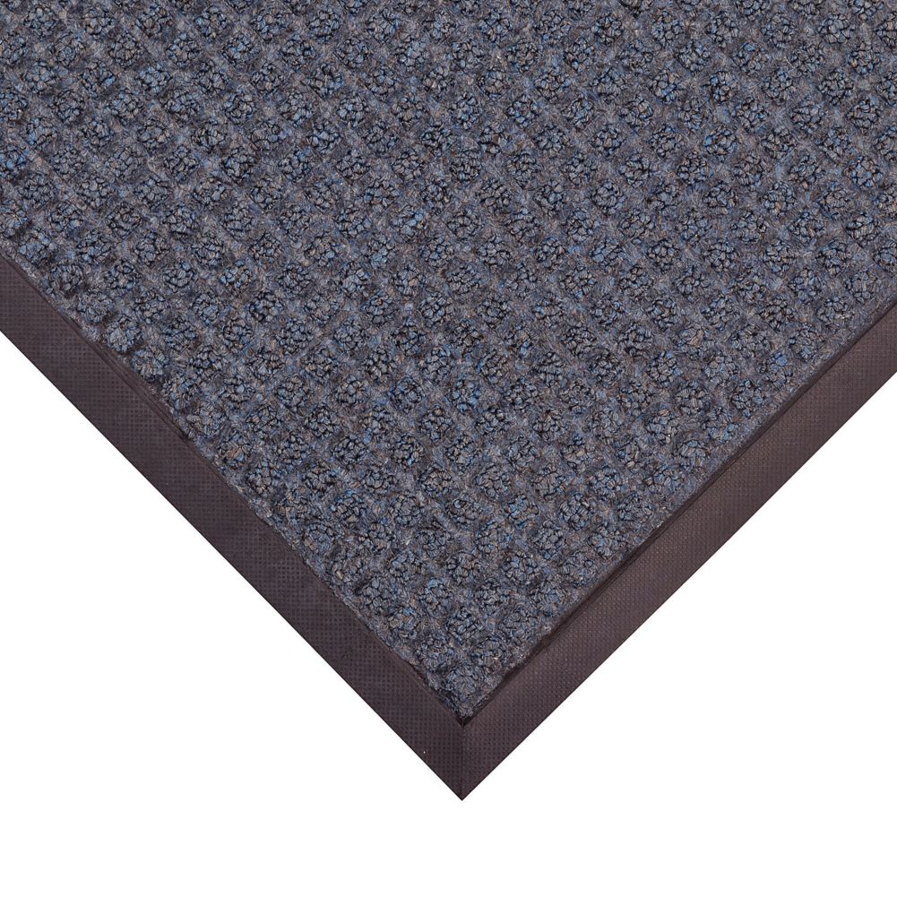 NoTrax&reg; Water Master&reg; 4' x 6' Slate Blue Carpet