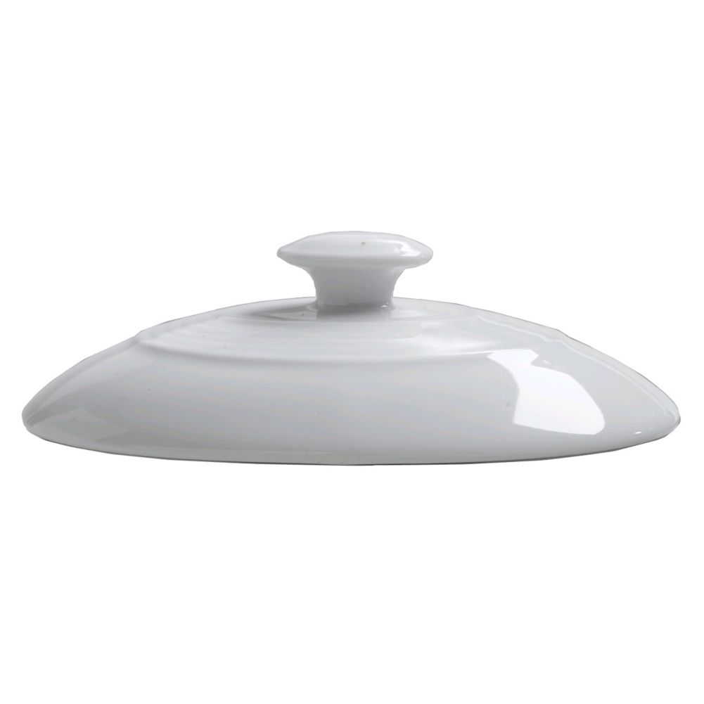 Steelite Rene Ozorio Aura Gourmet Lid for Large 7.5 Oz Oval Bowl