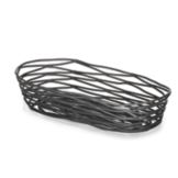 Tablecraft Artisan Collection&trade; Black Metal 9" Oblong Basket