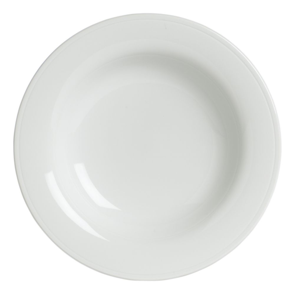 Steelite Rene Ozorio Concerto White 11-3/4 Oz Soup Plate