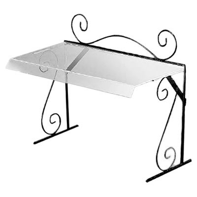 Cal-Mil&reg; Food Station Portable Acrylic Sneezeguard