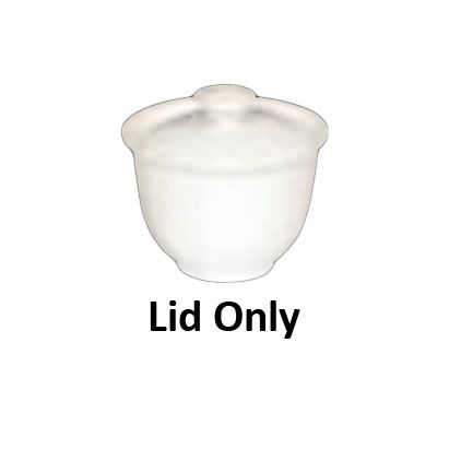 Steelite Rene Ozorio Aura Asian White Lid for Tea Cup