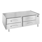 Randell 65" Refrigerated Equipment Stand w/ (4) 27" drawers