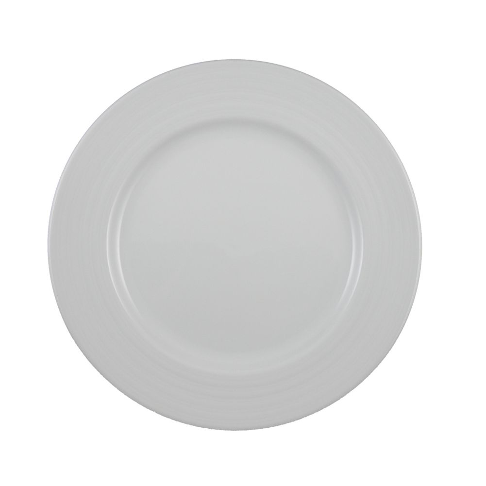 Vertex&reg; China Crystal Bay Undecorated 10-1/2" Plate