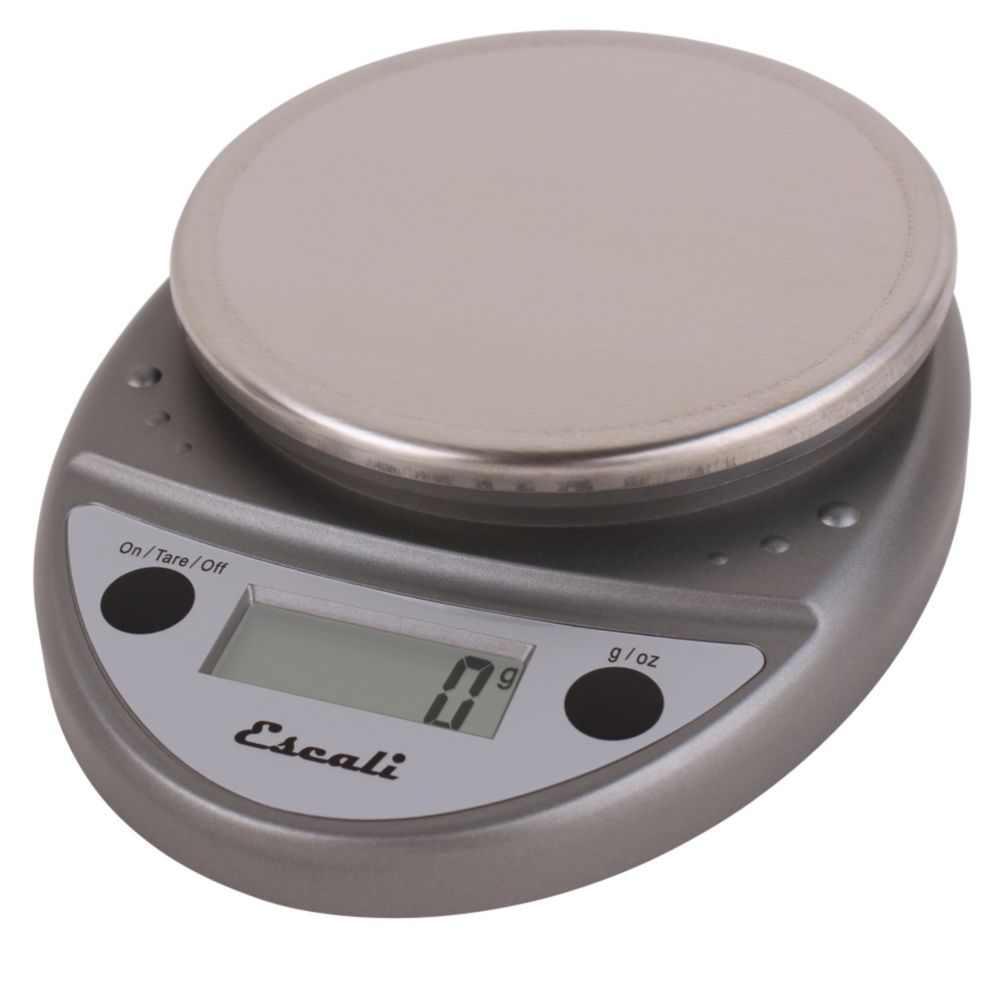 Escali&reg; Primo Metallic 11 lb Portable Digital Scale