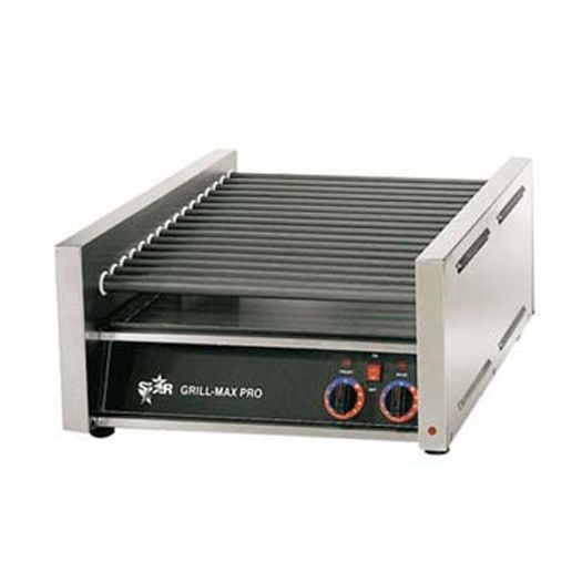 Star&reg; Mfg. Grill-Max&reg; Non-Stick 30-Hot Dog Roller Grill