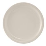 Tuxton&reg; Nevada 9-1/2" Round Narrow Rim Eggshell Plate