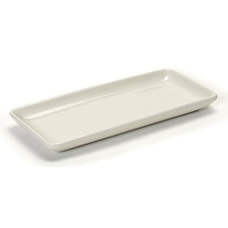 Tuxton&reg; 11.5" Eggshell Relish Tray