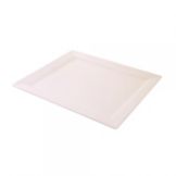 Ten Strawberry Street Whittier White 17 x 15" Rectangular Platter