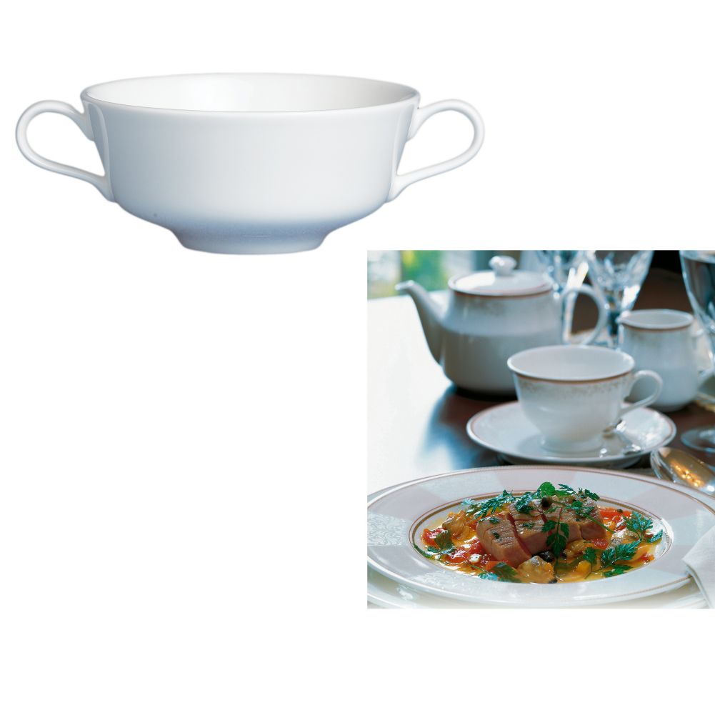Steelite Royal Court Ronde de les Anges 6-1/2 Oz Bouillon Cup
