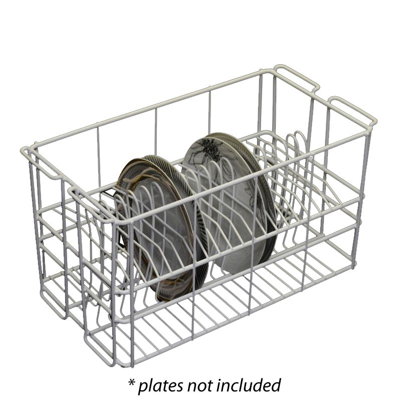 Ten Strawberry Street Dinner Plate Rack with 20 Slots