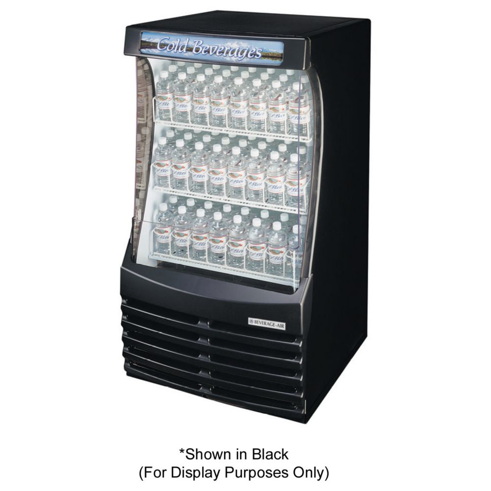 Beverage-Air 29.75" White Breeze Open Display Case