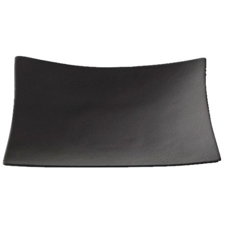 Bugambilia Large Square Fruit Bowl, Black