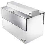 True&reg; Dual Sided S/S and White Vinyl 24.5 Cu Ft Milk Cooler