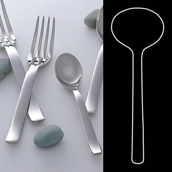 Worthy, Noble & Kent Tura S/S 6-1/2" Sauce Ladle