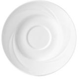 Steelite  Distinction Alvo White Single Well 4-5/8" Saucer