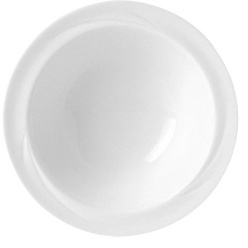 Steelite Distinction Alvo White Rimmed 4.5 Oz. Fruit Bowl