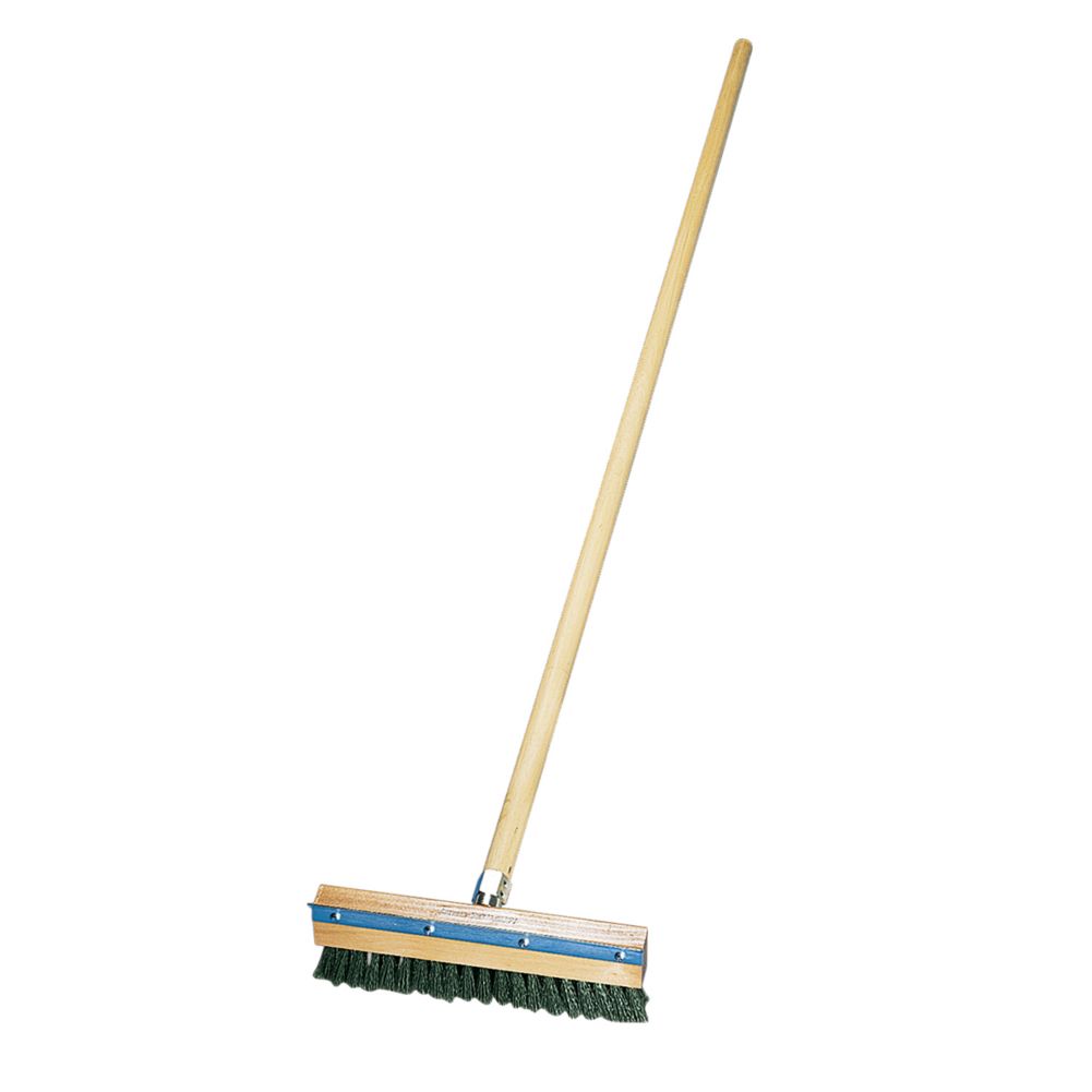 American Metalcraft Pizza Oven Brush w/ Scraper & 60" Handle