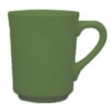 Homer Laughlin China Colorations&trade; Shamrock 8.25 oz Denver Mug