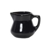 Tuxton&reg; 3.5  Oz. Black Creamer