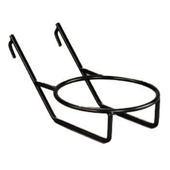 American Metalcraft Small Black Iron 6-3/8" Round Rack