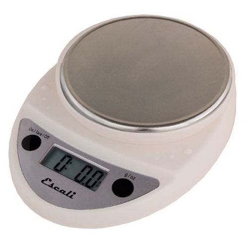 Escali&reg; Primo White 11 lb Portable Digital Scale