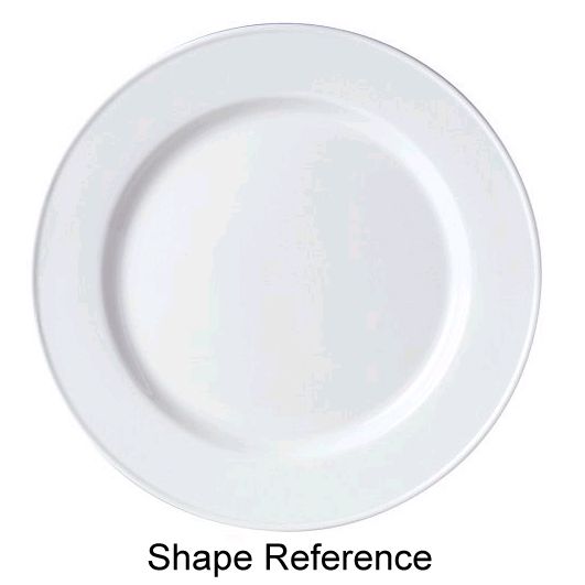 Steelite  Simplicity Blue Dapple 8" Slimline Plate