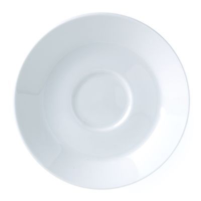 Steelite Distinction Monaco Vogue White 6" Single Well Saucer