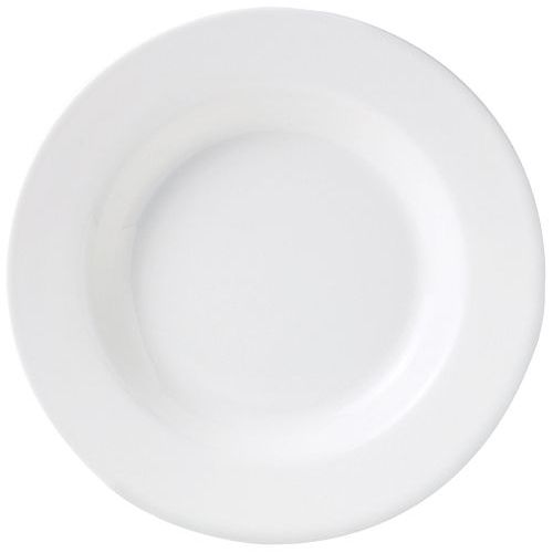 Steelite Distinction Monaco Vogue White 12 Oz. Soup Plate