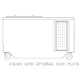 Ranserve Fg Milk Cooler, 60"L,