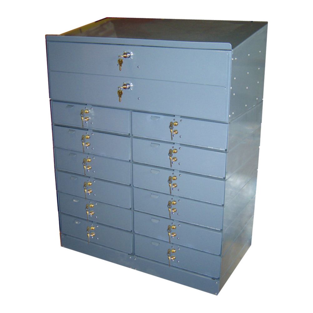 Win-Holt&reg; 20" x 36-1/4" Cash Drawer Locker